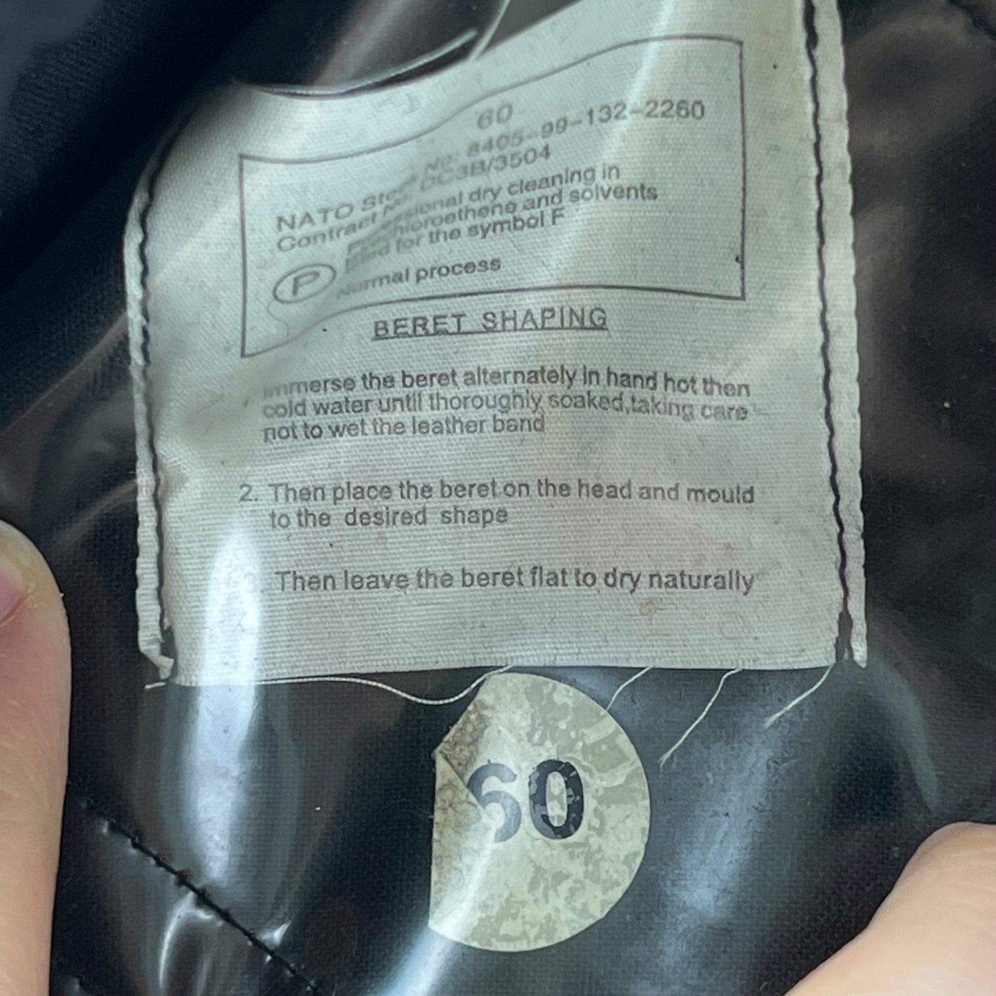 British Army Beret - King Edward VI School Cadet's - Large 60cm