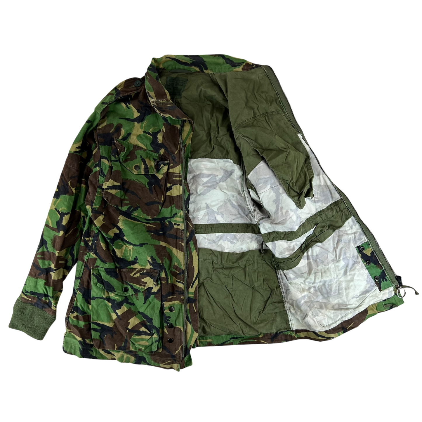 British Army 84 Pattern Woodland DPM Camo Parachutist's Smock - Medium 180/96