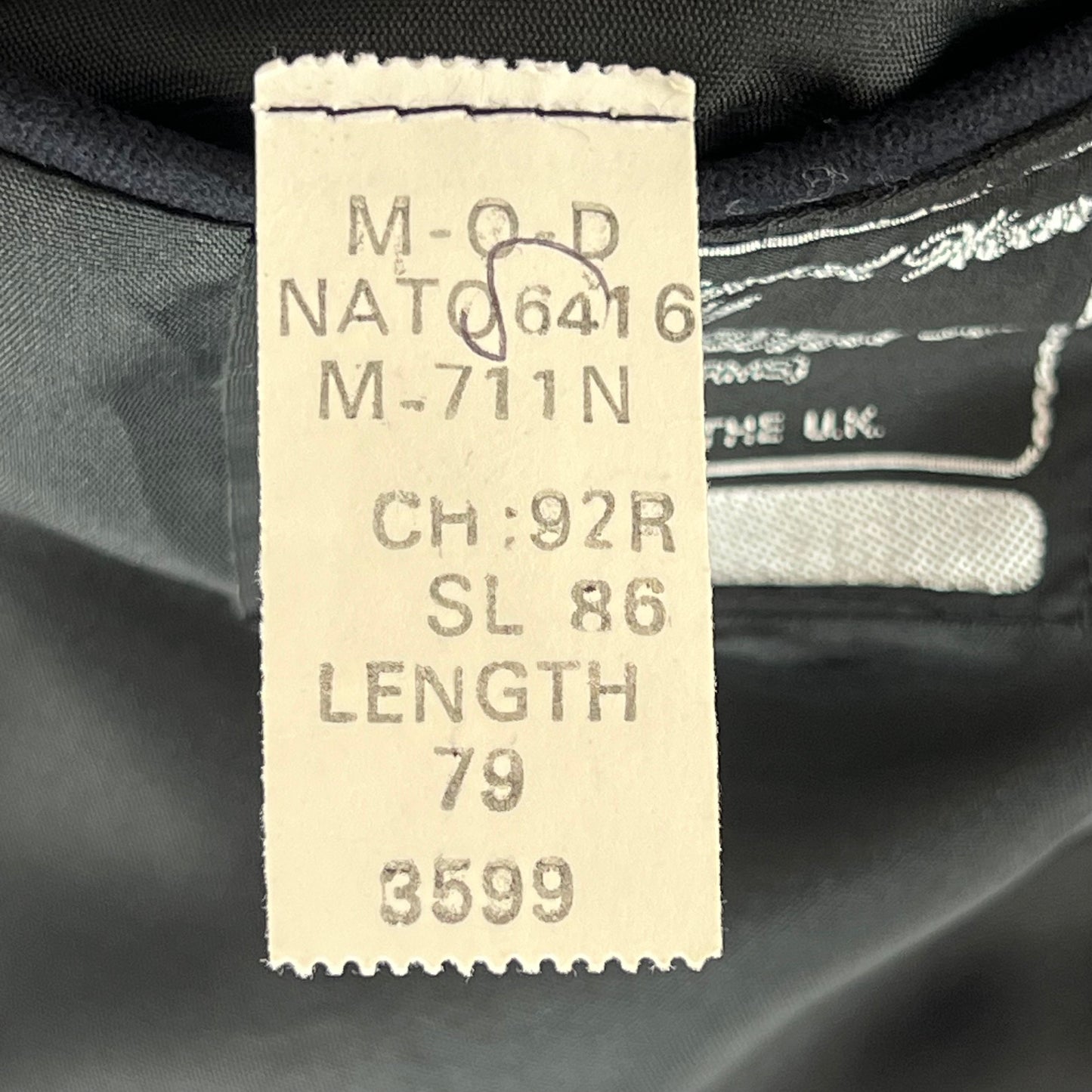 British Ministry of Defence Police Dress Jacket - Medium
