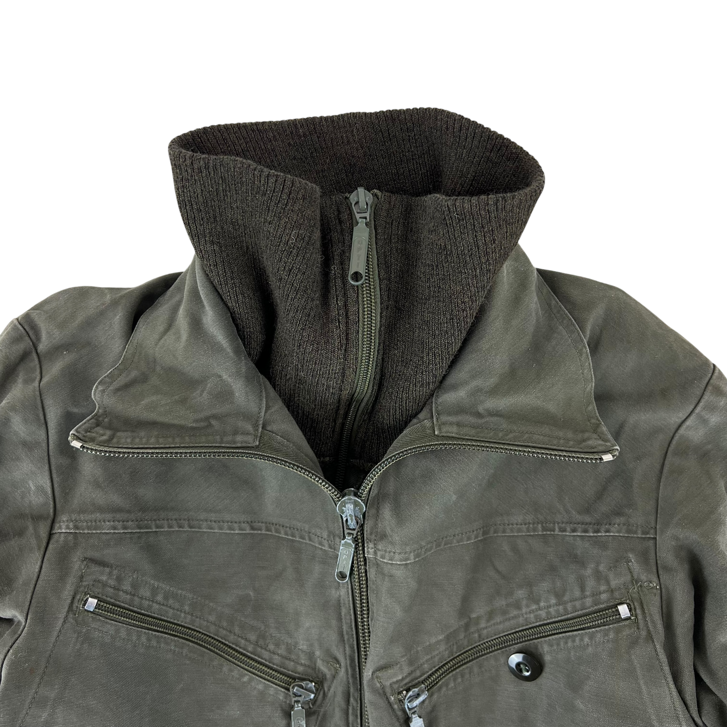 German Army Olive Thermal "Tanker" Coveralls w/ Liner - Medium GrNr 5