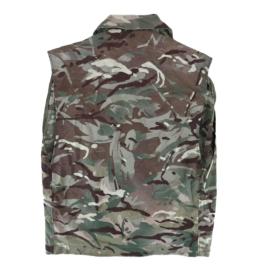 British Army MTP Camouflage Field Tailored Barracks Shirt / Vest - Small 160/88