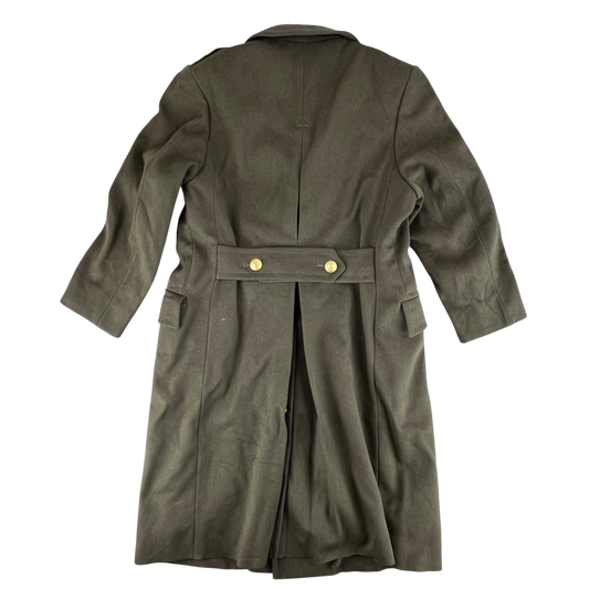 Italian Army 70s Khaki Greatcoat - Medium