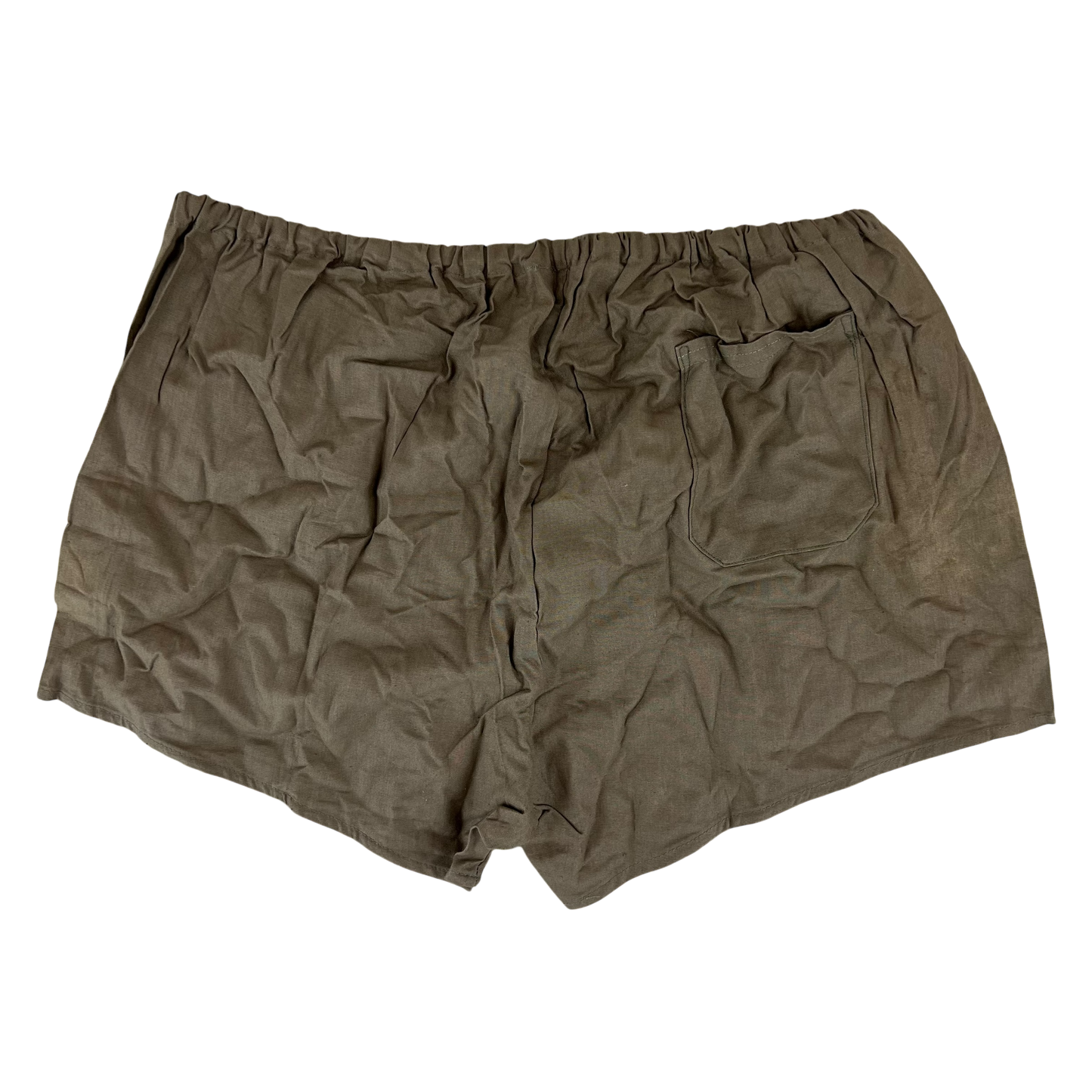 Czechoslovak Army 90's Olive PT Shorts - Small