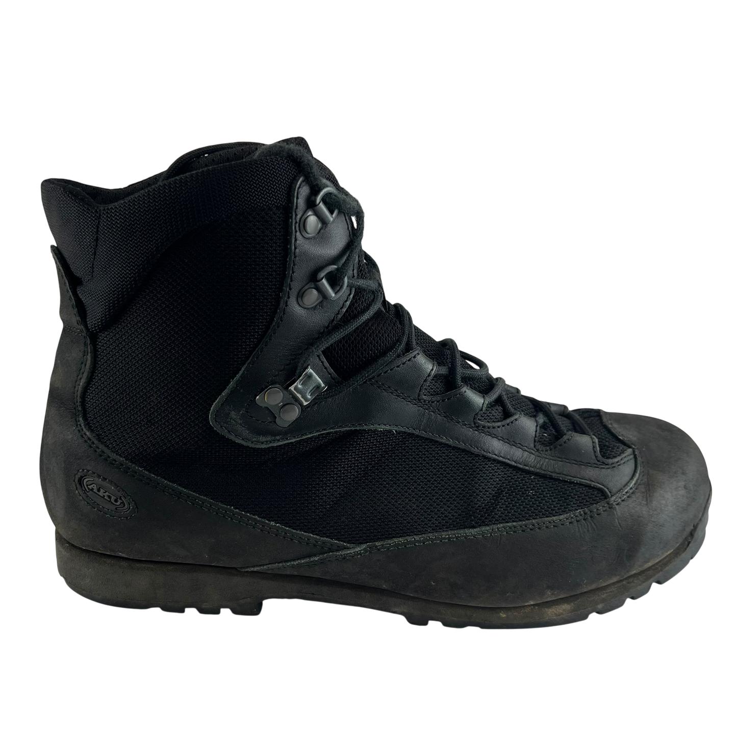 British Army AKU Black Combat Boots - Size 10M