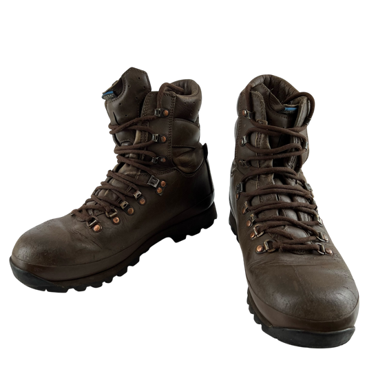 British Army Altberg Defender Brown Combat Boots - Size 9M