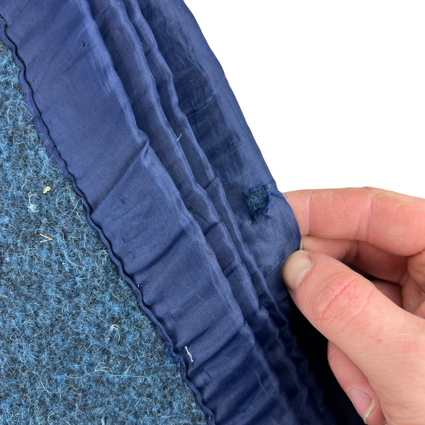 Romanian Army / Air Force Blue Wool Blanket