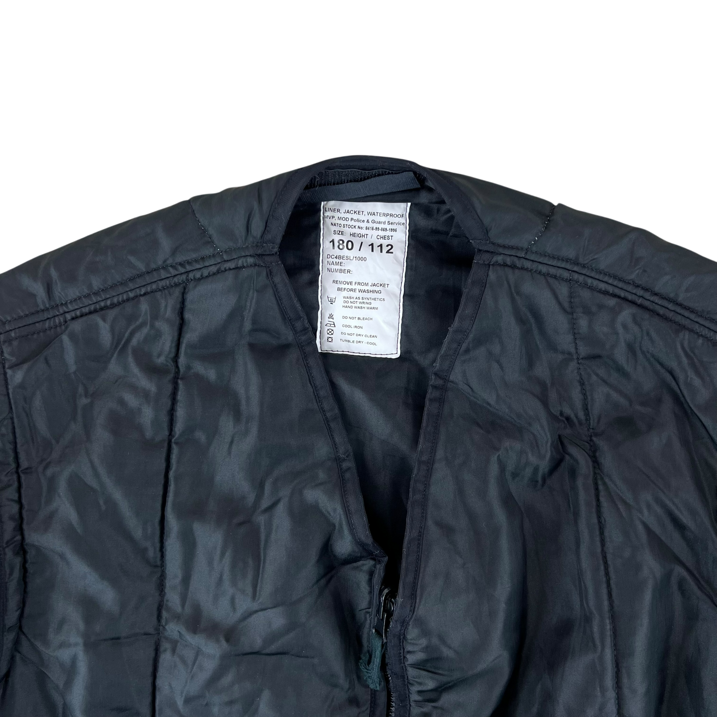 British Police / MoD Guard's Jacket Liner - Large 180/112