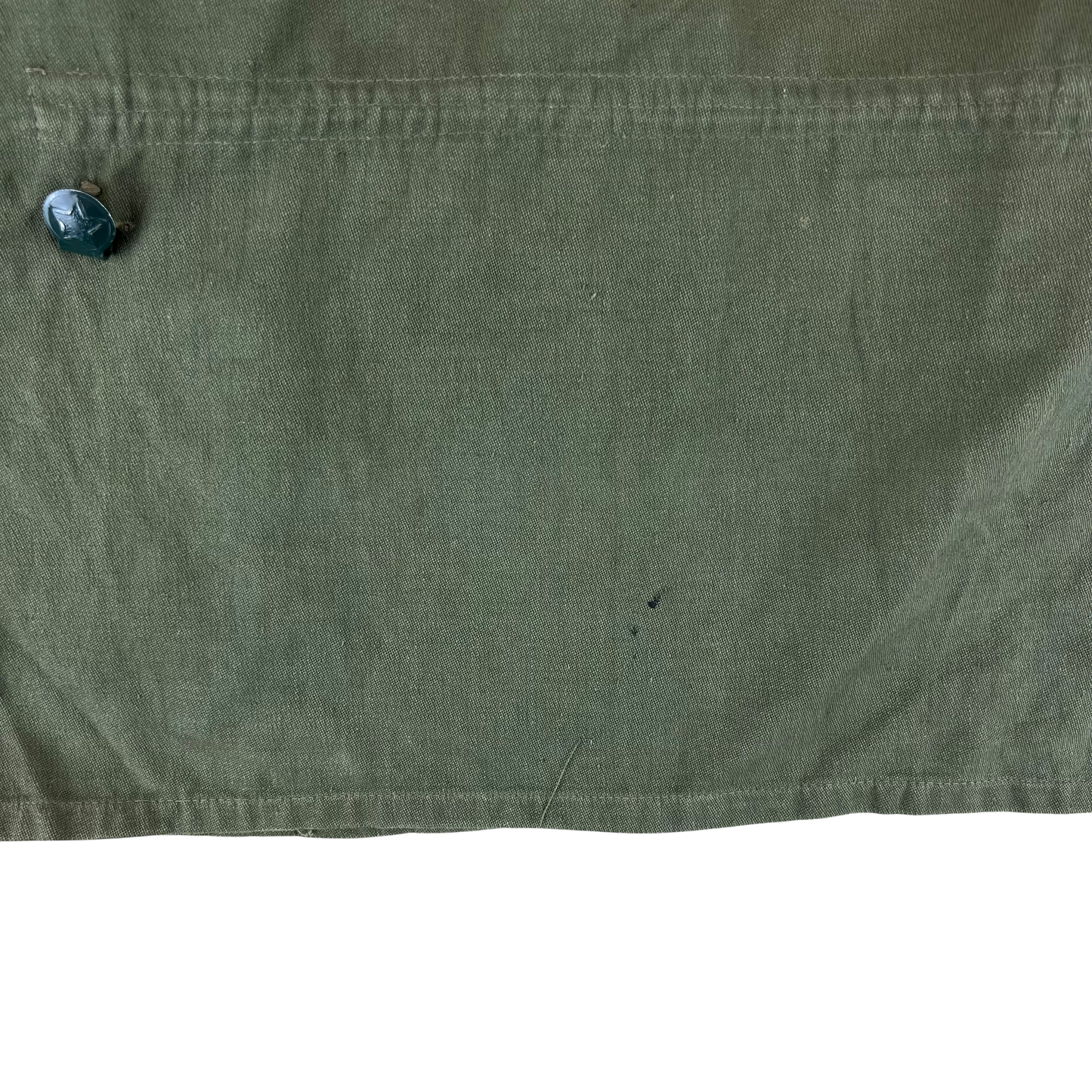 Bulgarian People's Army Olive Green Cossack Shirt - Large