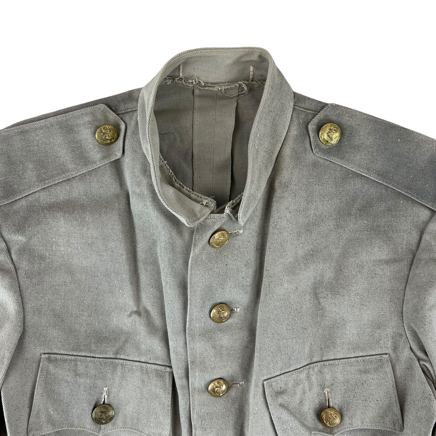 Finnish Navy Sailor's M/19 Drill Jacket - Large