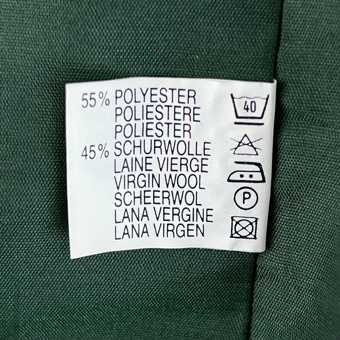 German Police Green Dress Jacket - Medium
