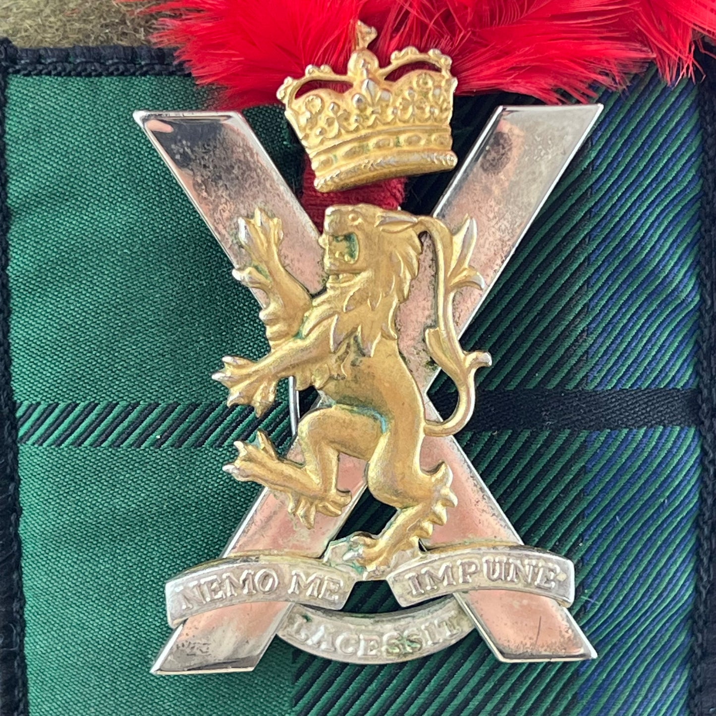 British Army Royal Regiment of Scotland Tam o Shanter w/ Plume - Medium