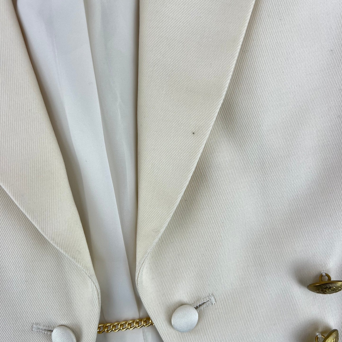 Finnish Army M04 White / Cream Mess Dress Jacket - Large