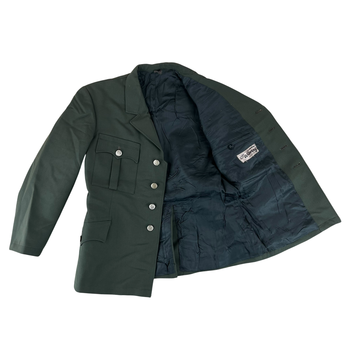 Austrian Army 1980's Grey Dress Jacket - Medium