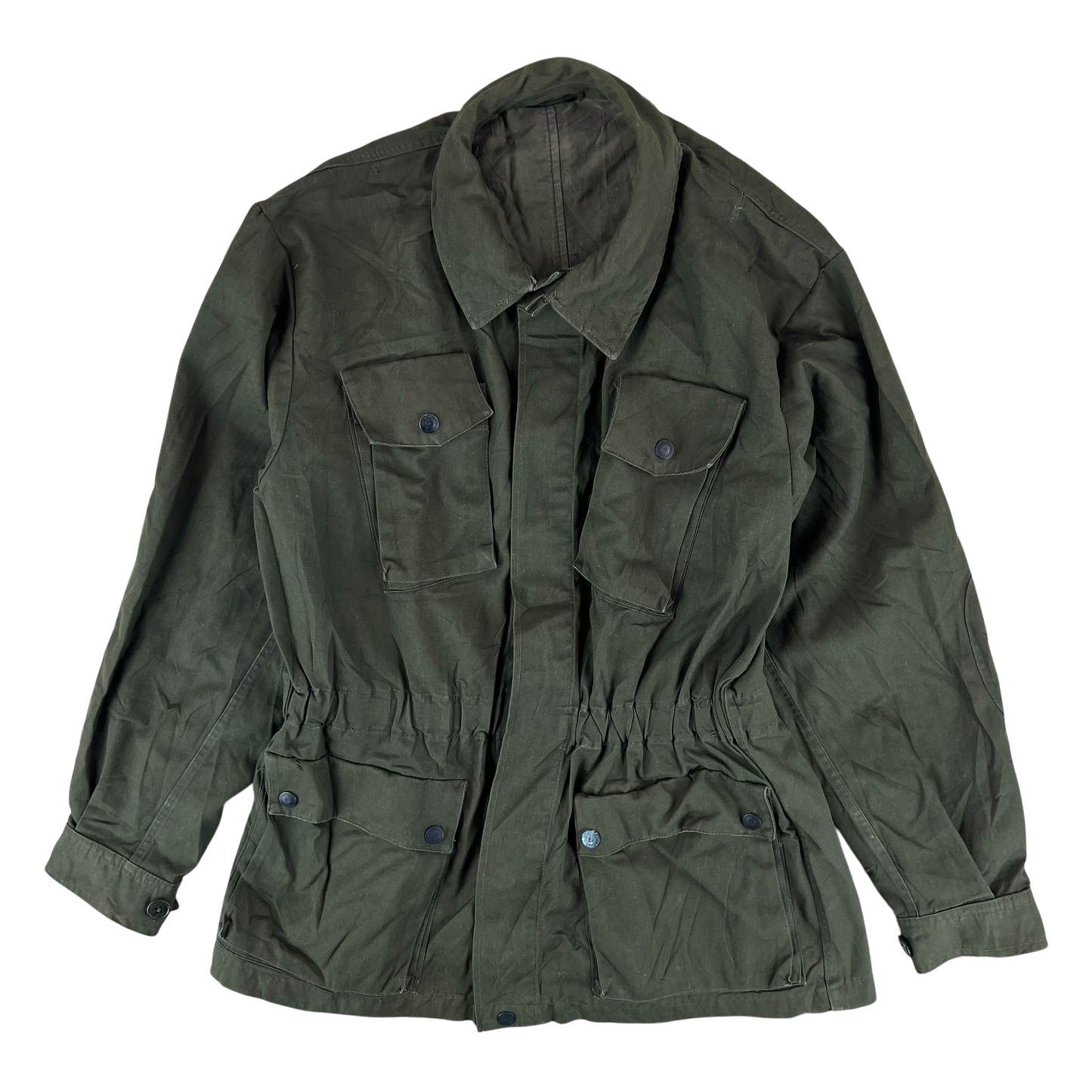 Italian Army Olive Drab Roma 75 Safari Jacket - Medium