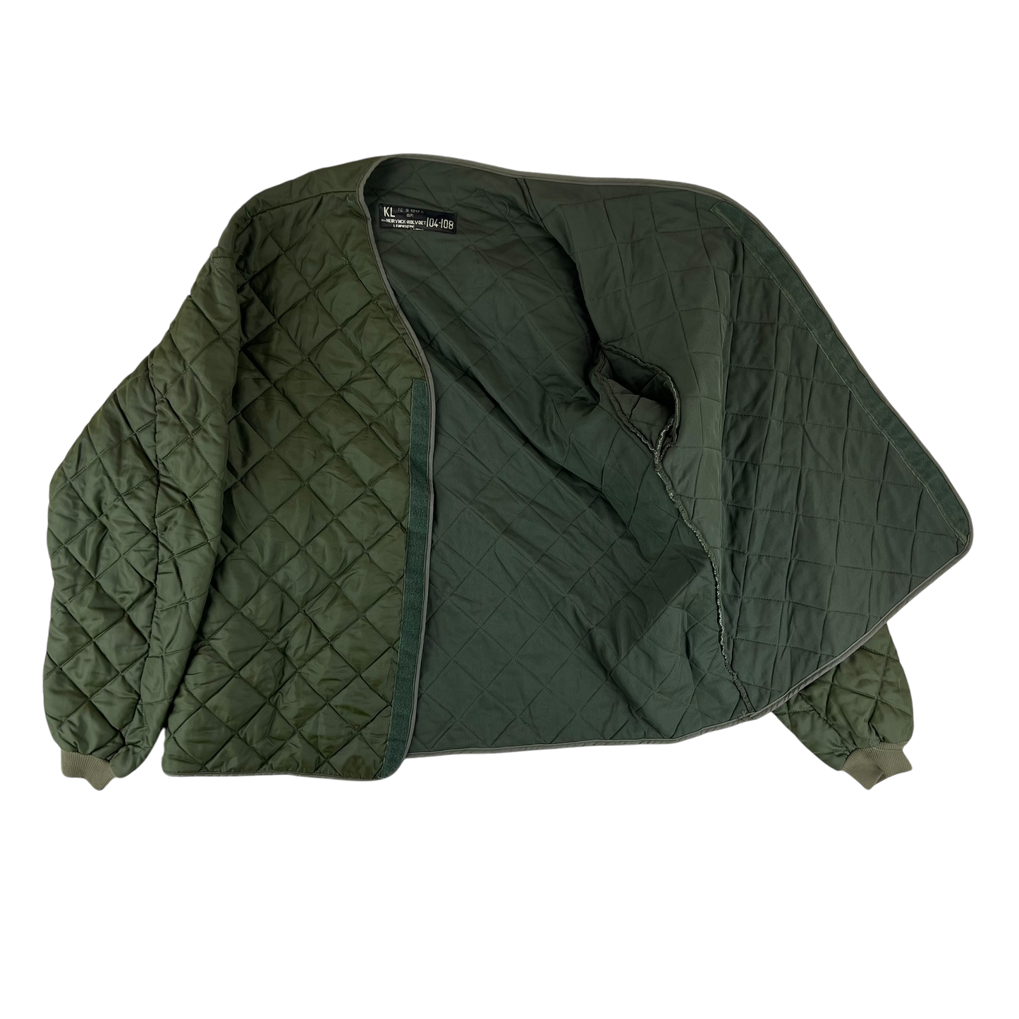 Dutch Army Quilted Thermal Jacket Liner - Large