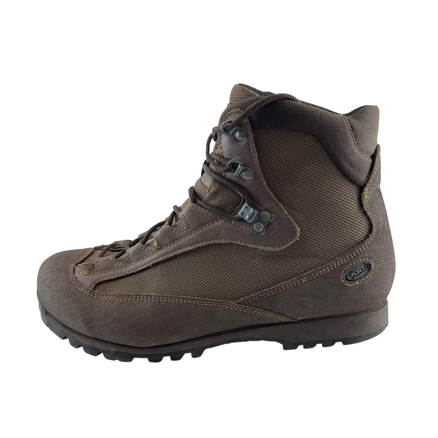 British Army AKU Brown Combat Boots - Size 10M