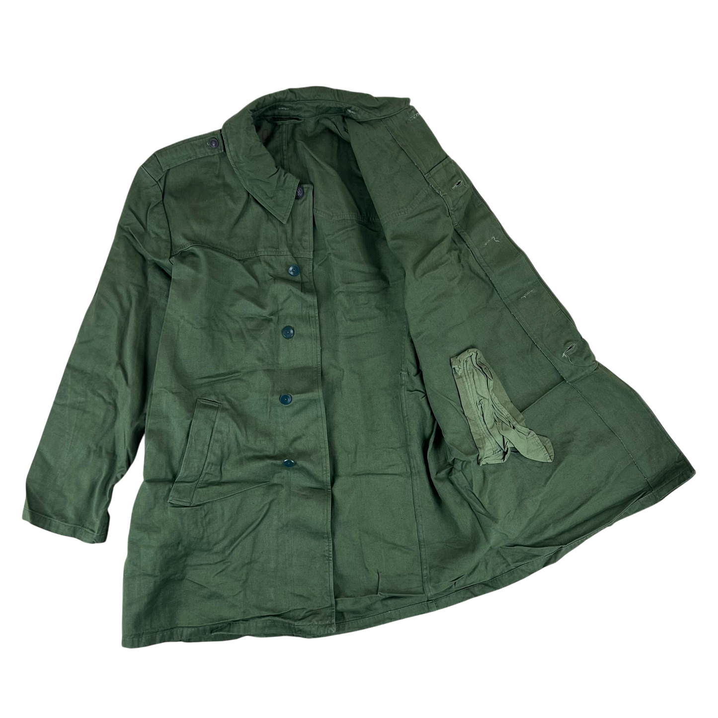 Hungarian People's Army Olive Green Field Parka - Large