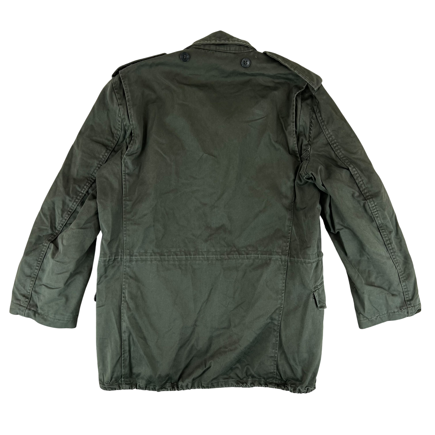 Greek Army M65 Olive Green Jacket - Large