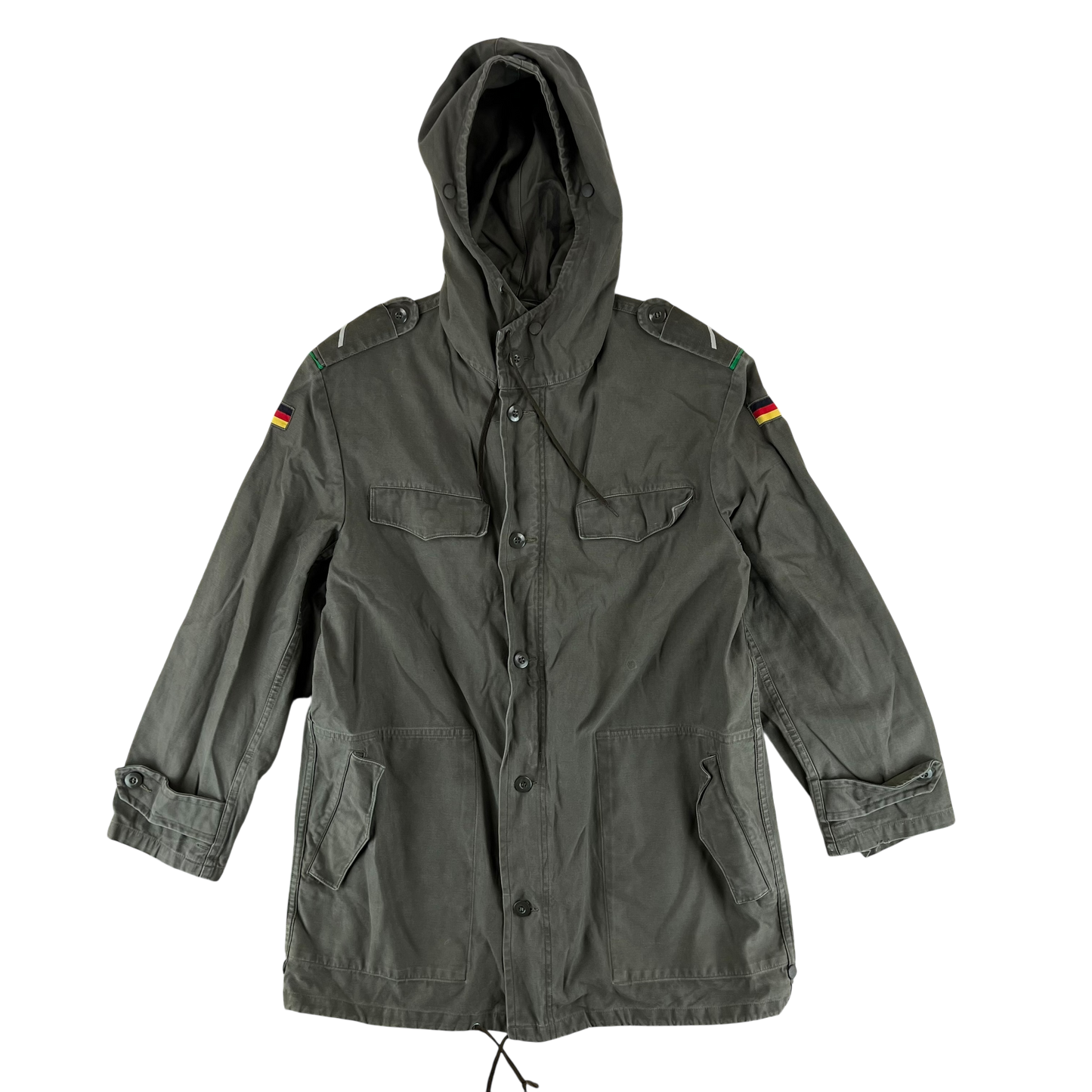 West German Army Parka Olive Drab - Large GrNr 7