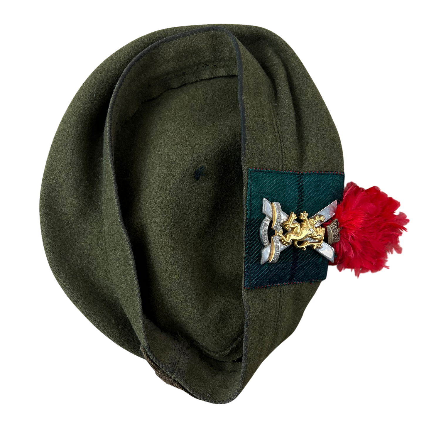 British Army Royal Regiment of Scotland Tam o Shanter w/ Plume - Medium
