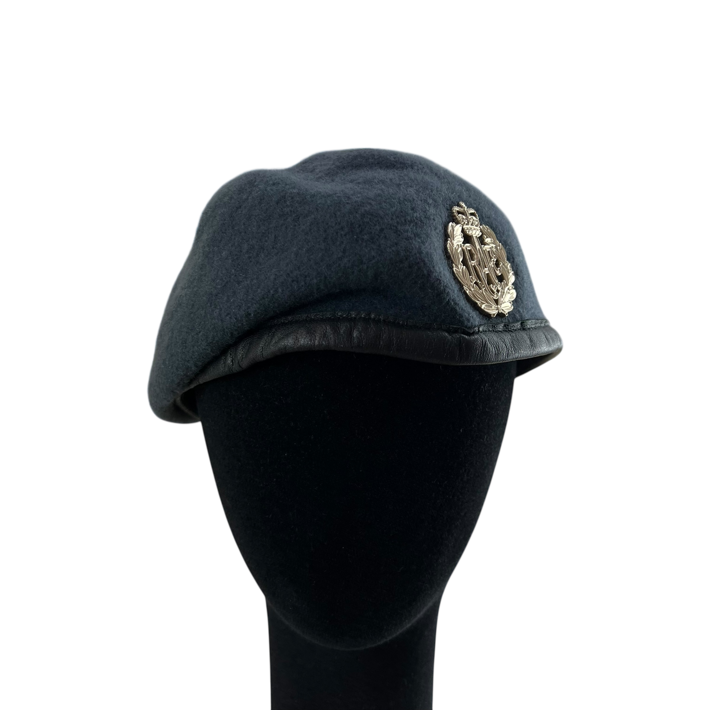 British RAF Beret w/ Badge - Large 59cm