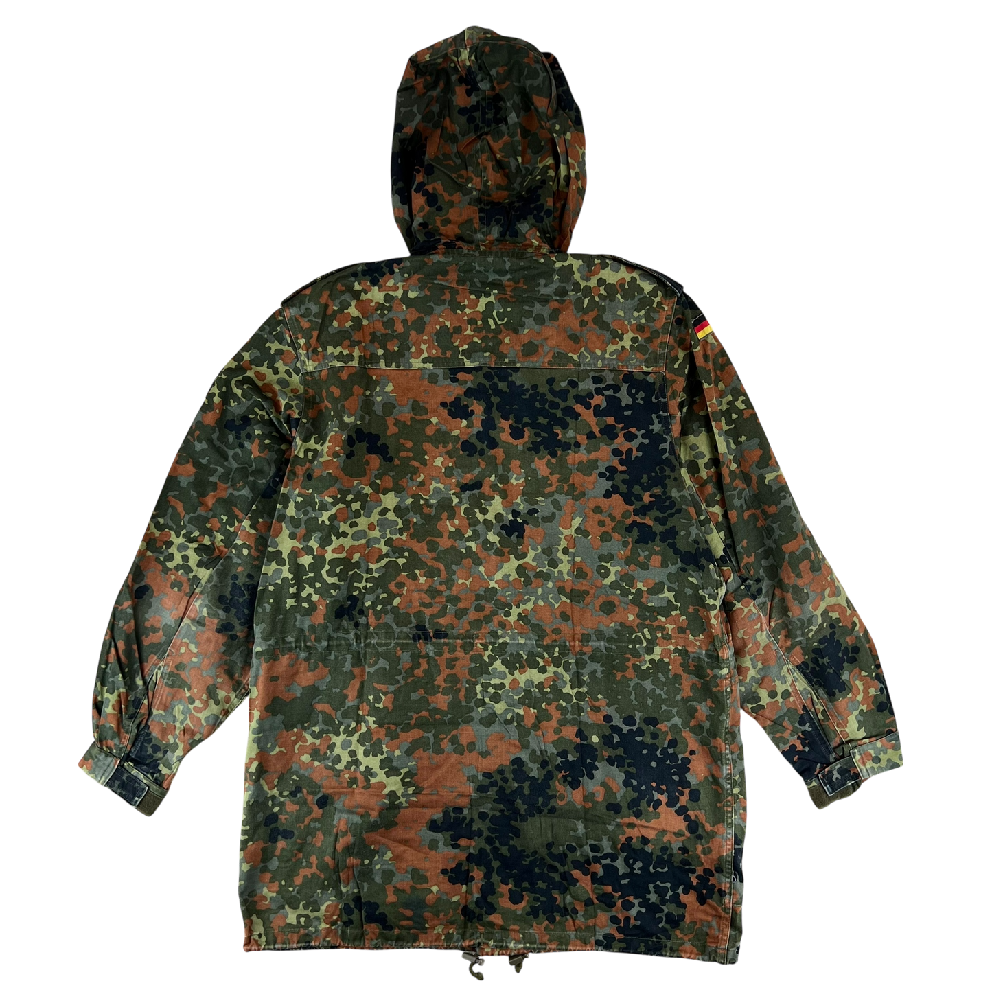 German Army Flecktarn Camouflage Combat Parka - Medium GrNr 13