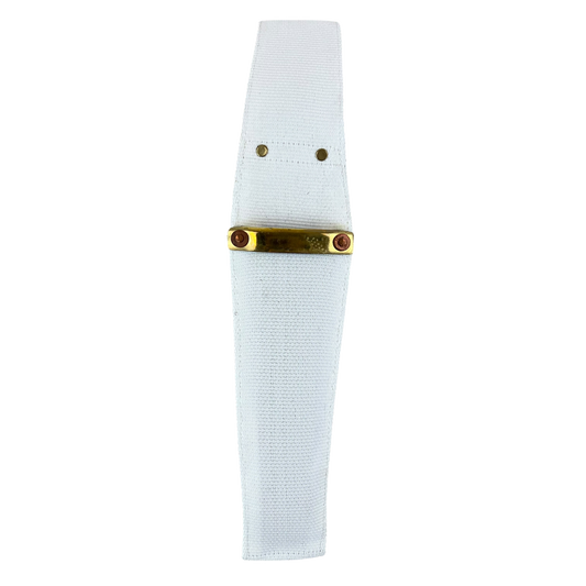 British Army White Ceremonial SA80 Scabbard Frog