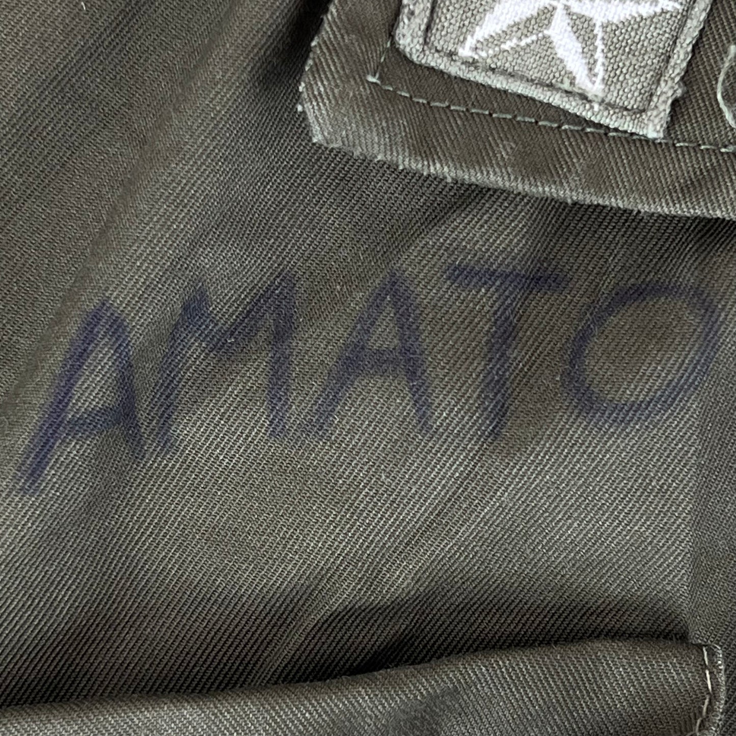 Italian Army Olive Drab Roma 75 Safari Jacket - Medium