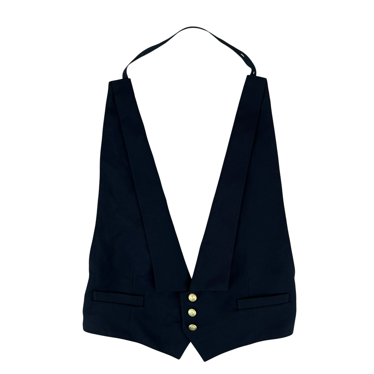 Finnish Navy M83 Black Mess Dress Waistcoat - Large