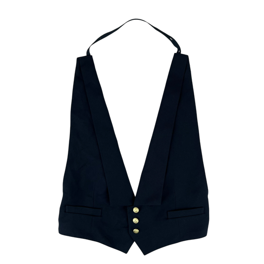 Finnish Navy M83 Black Mess Dress Waistcoat - Large