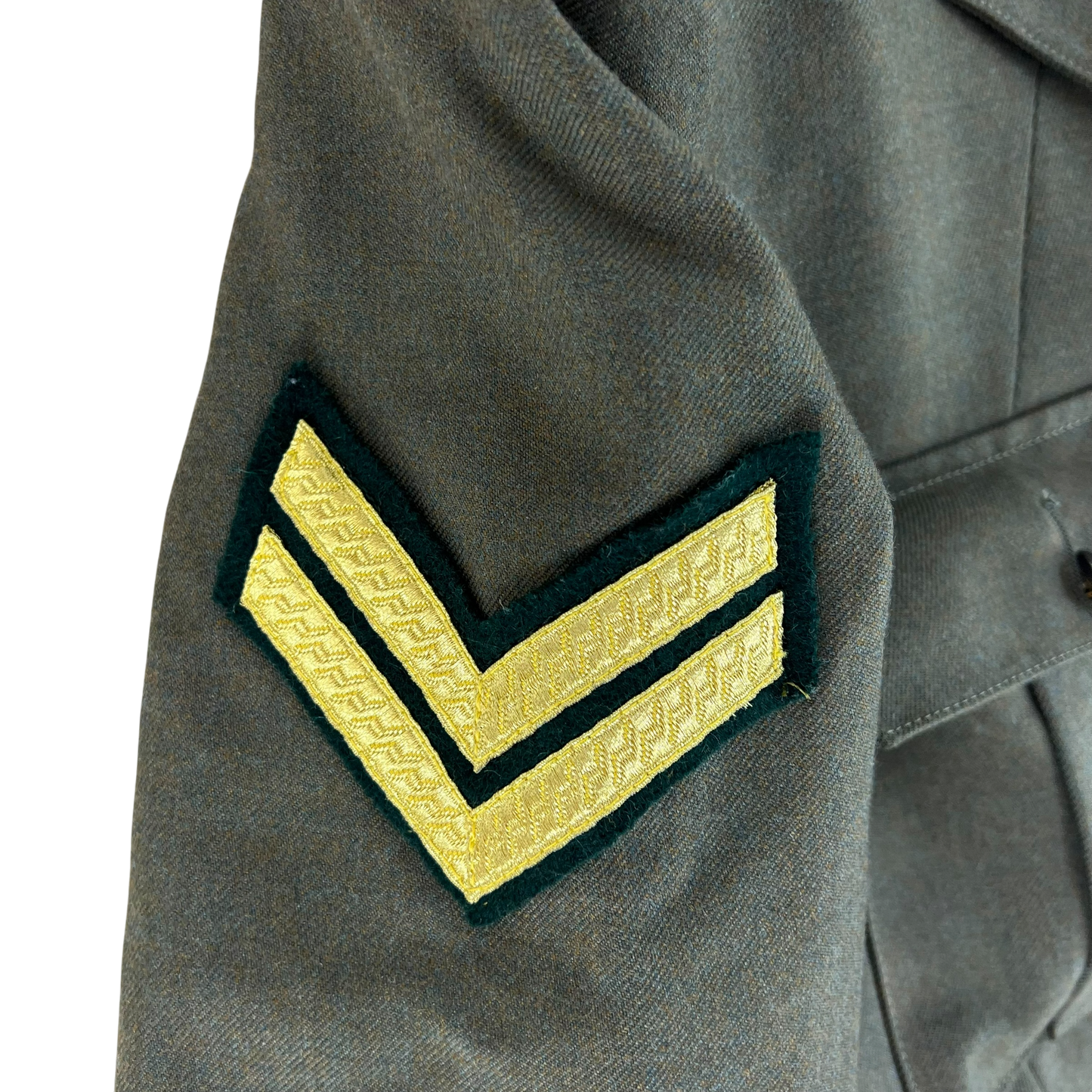 British Royal Marines Lovat No. 1B / 1C Dress Jacket w/ Belt - Medium