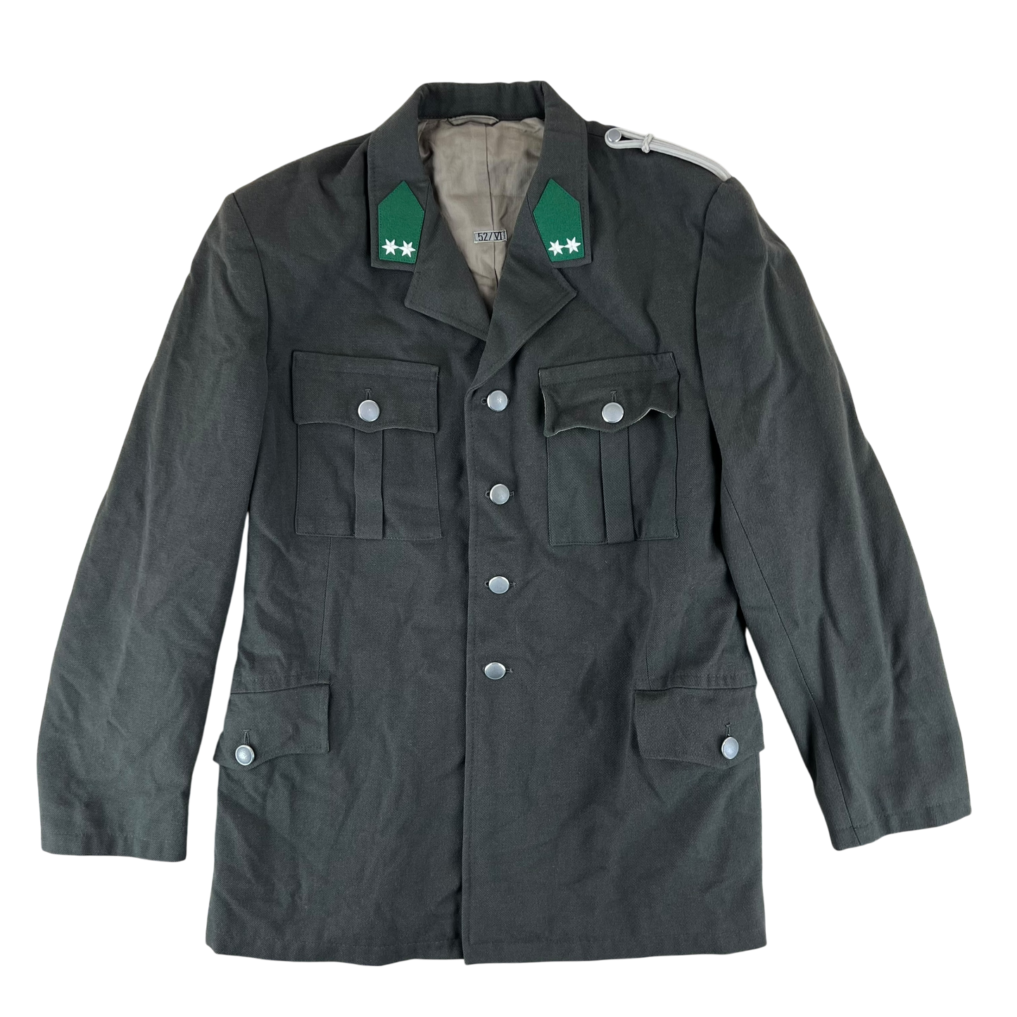 Austrian Army 1970's Grey Dress Jacket - Large