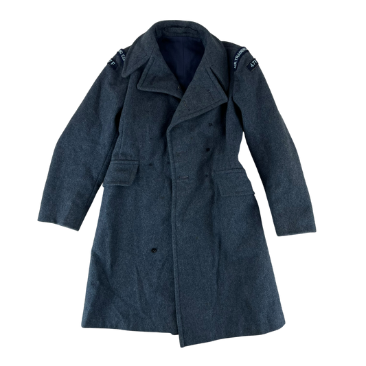 British RAF 60s Other Airmen Greatcoat - Air Training Corps - X Small