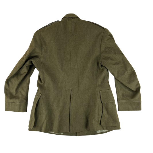 British Army 1980 Pattern No. 2 Olive Green Dress Jacket - Royal Signals - Medium