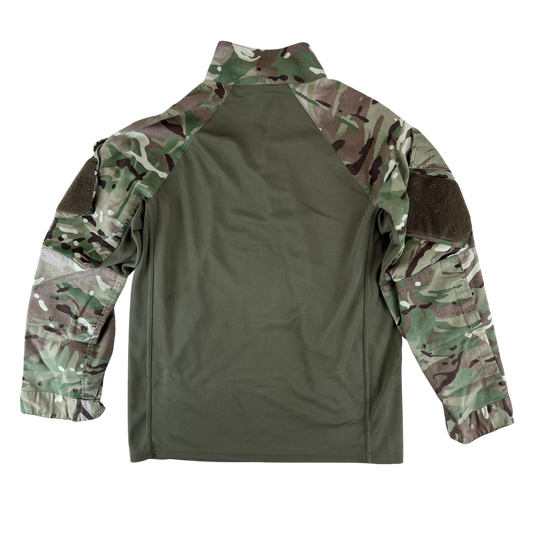 British Army MTP Camouflage Olive Green UBACS Combat Shirt - Small