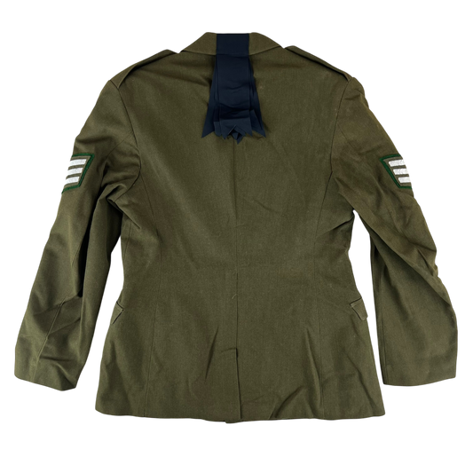 British Army 1980 Pattern No. 2 Olive Green Dress Jacket - Royal Welsh - Large 176/108