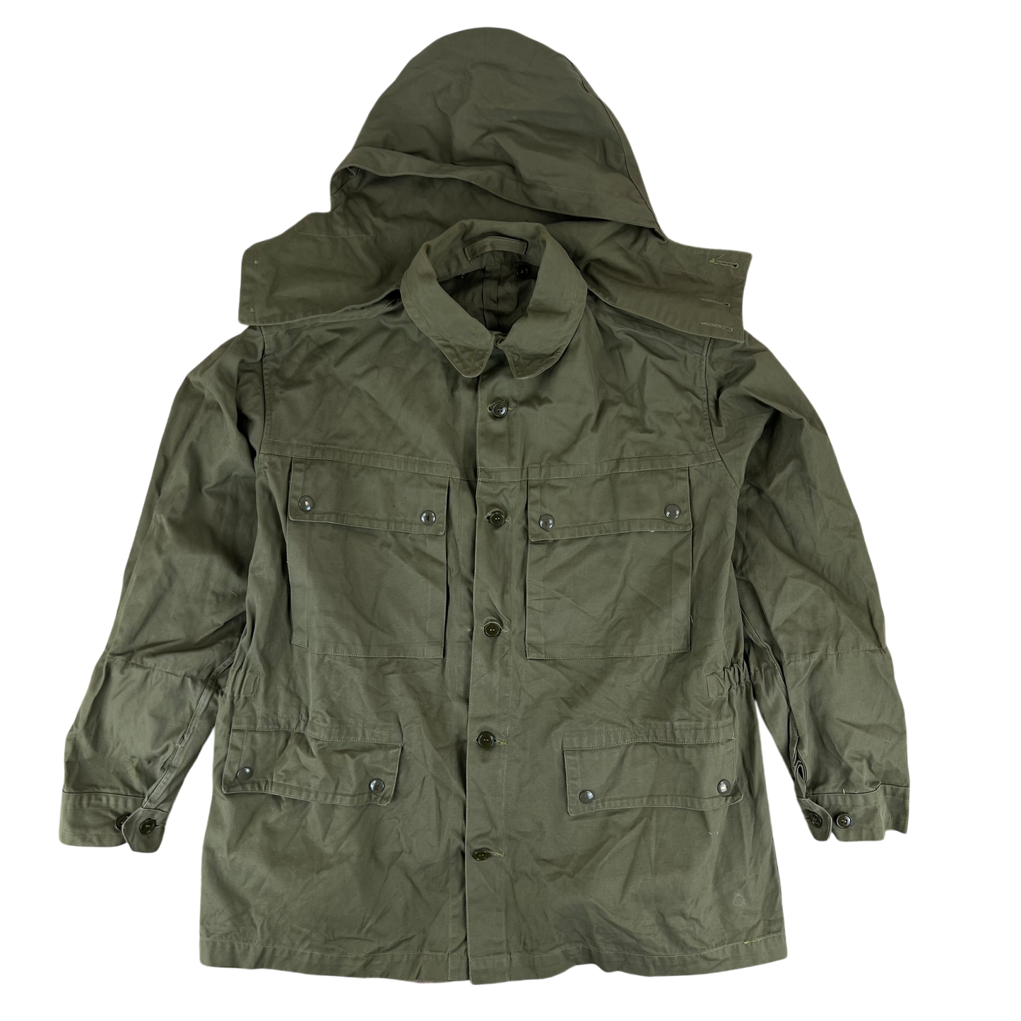 Italian Army 70s Olive Green Jacket - X Large