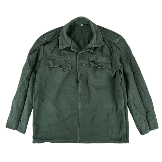 Bulgarian People's Army Olive Green Cossack Shirt - Large