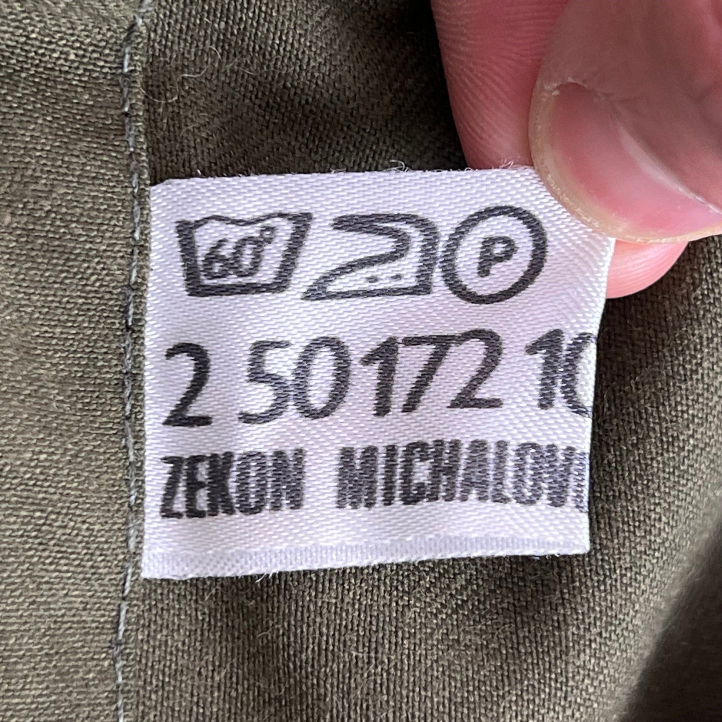 Czech Army Olive Green M85 Field Parka w/ Fur Collar - Medium 172/100