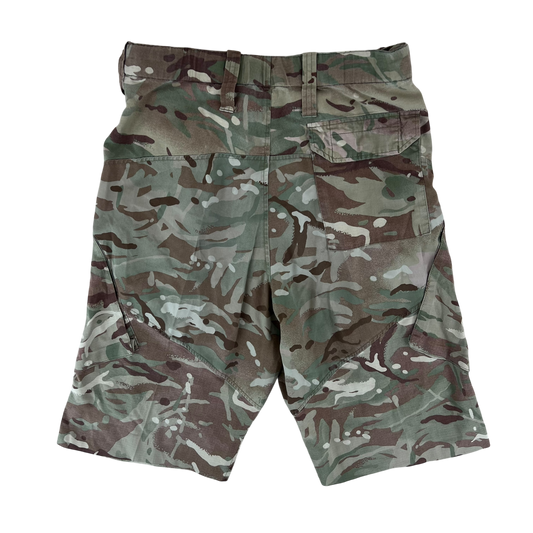 British Army MTP Camouflage Field Tailored Combat Shorts - W32