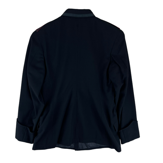 Finnish Salvation Army Black Ceremonial Dress Jacket - Medium
