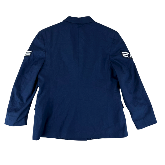US Air Force Women's Blue Serge Service Dress Jacket - Medium 16ML