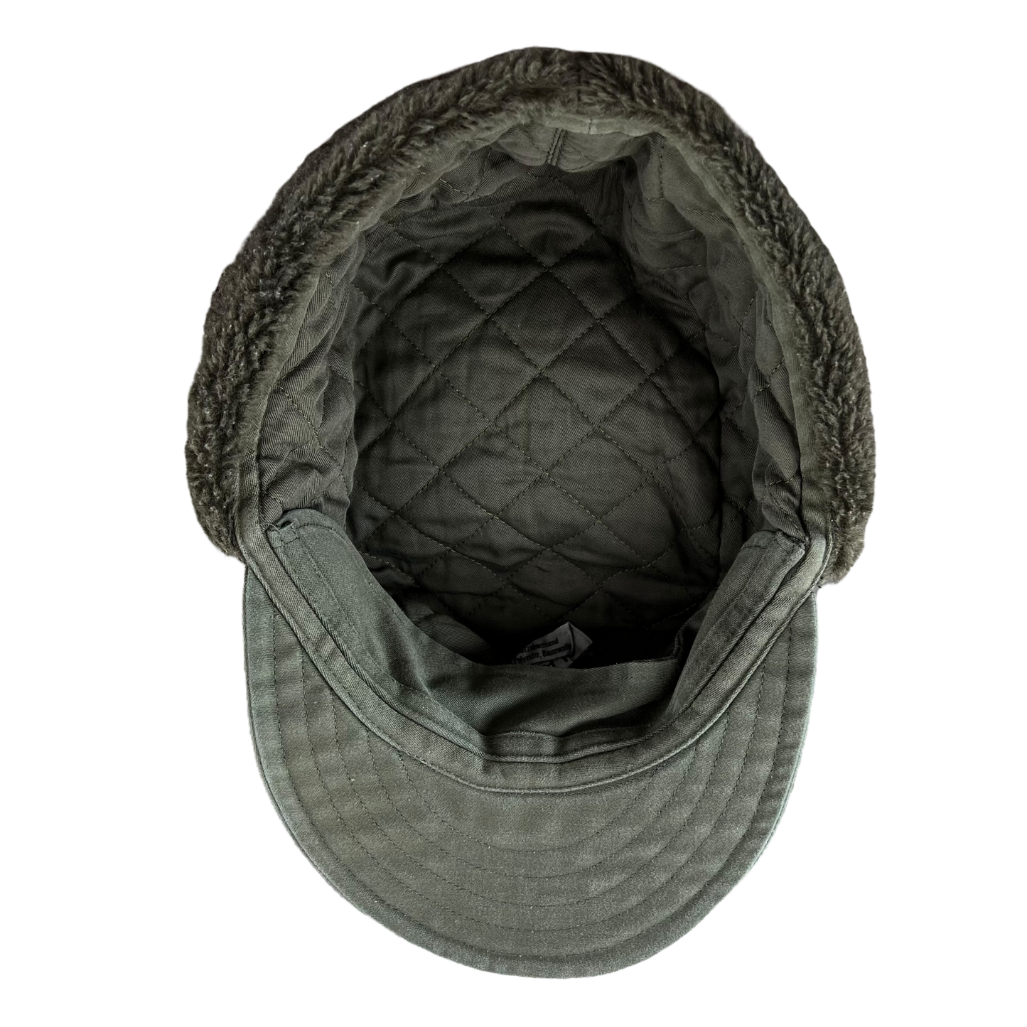 Austrian Army Olive Drab Cold Weather Trapper Cap - Medium 58cm