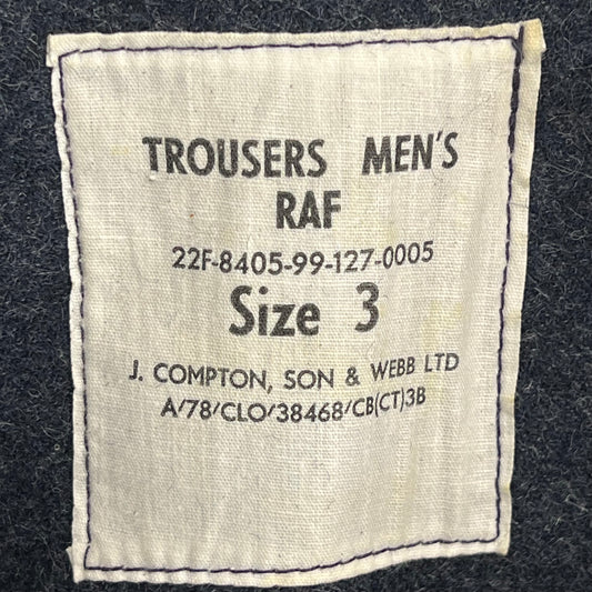 British Royal Air Force 60s Dress Trousers - W32 L27