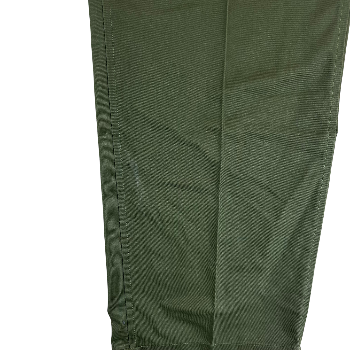 British Army Olive Green Fatigue Work Trousers - W32 L31