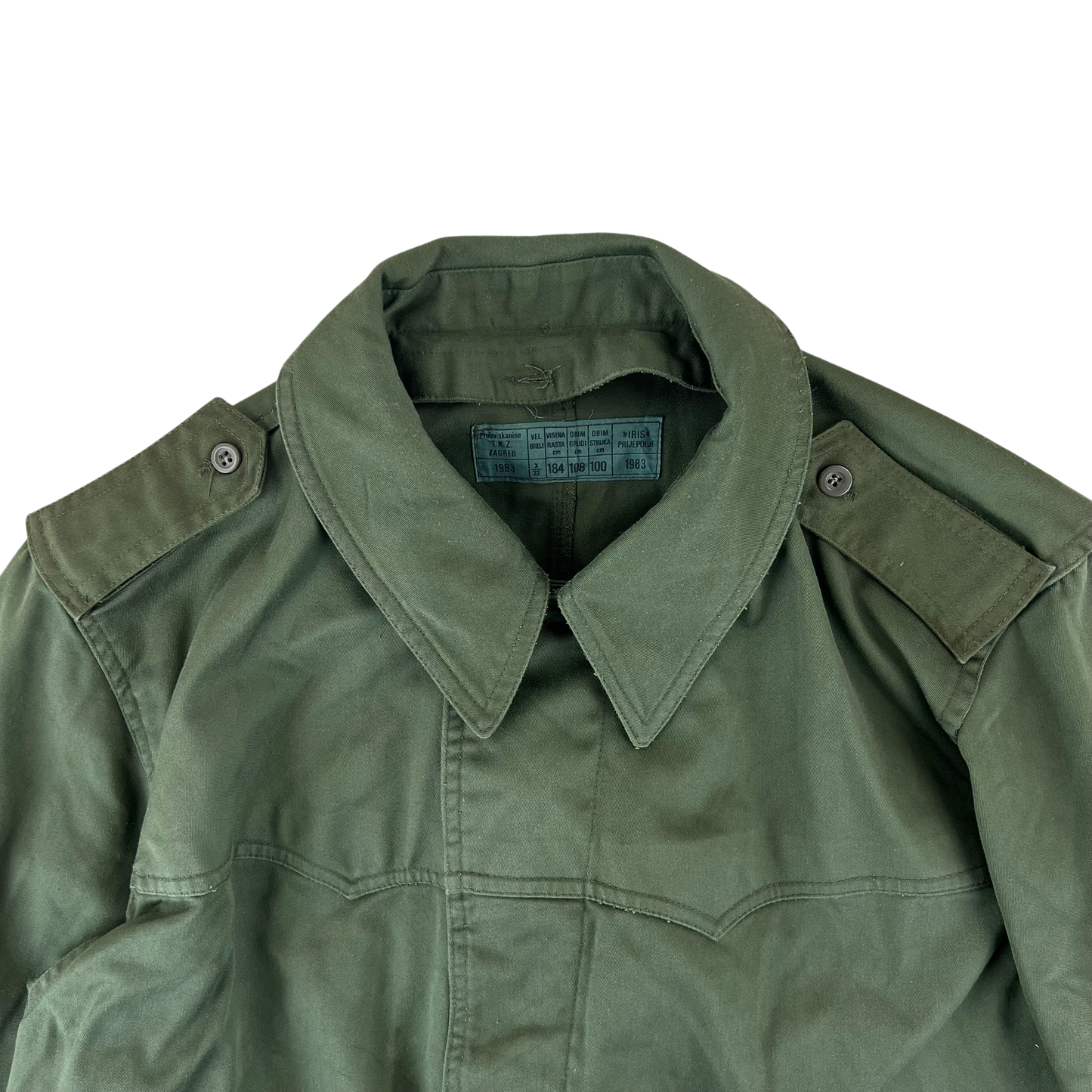 Yugoslav Army M77 Olive Green Parka - X Large