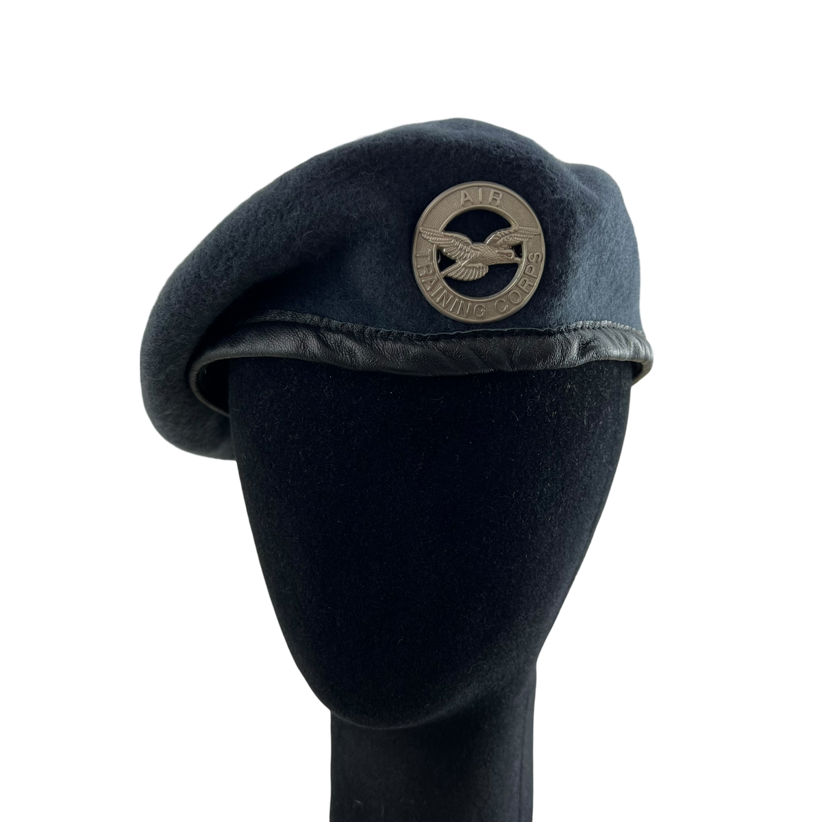 British RAF Beret w/ Badge - Air Training Corps - Large 59cm