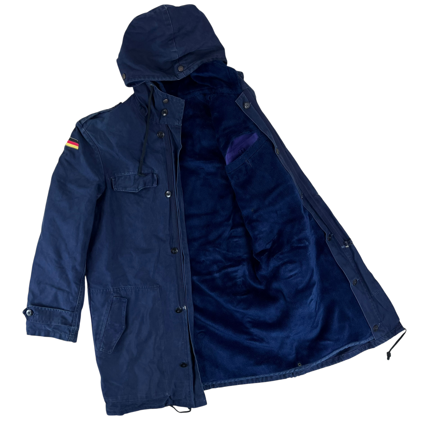 German Navy Parka w Thermal Liner - Medium