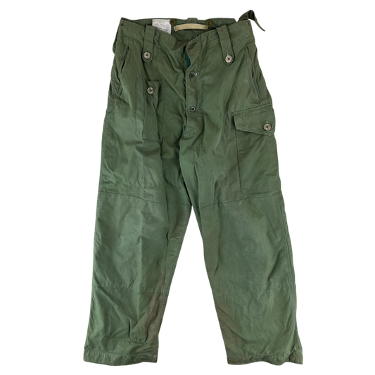 British Army Protective Trousers Royal Observer Corps 1953 - W33 L28.5