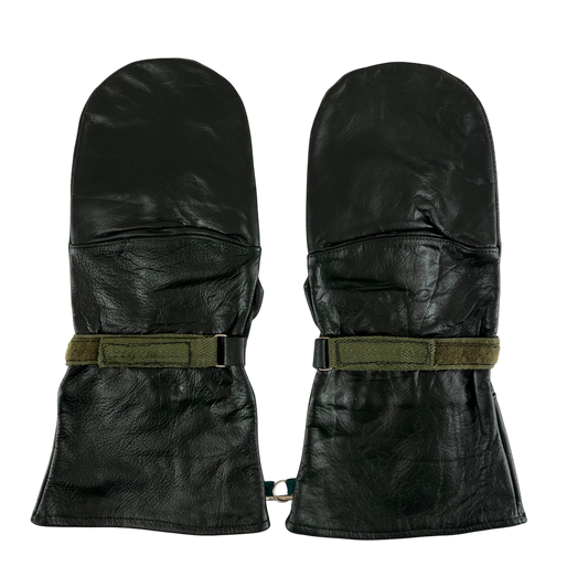Finnish Army M83 Leather Mittens - Large
